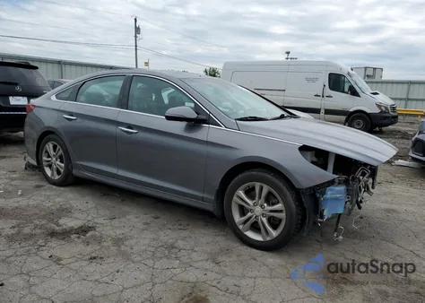 2018 Hyundai Sonata Sport из США, поврежденный, VIN 5NPE34AFXJH711877